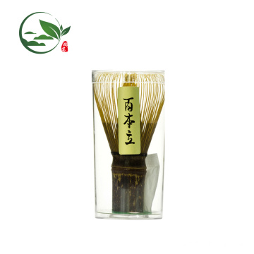 Matcha Whisk Chasen 120 Pontas De Bambu De Ouro Feitos À Mão